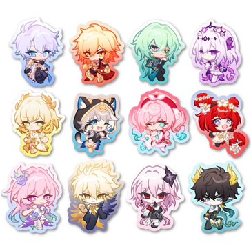 acrylic charms & stickers || honkai star rail
