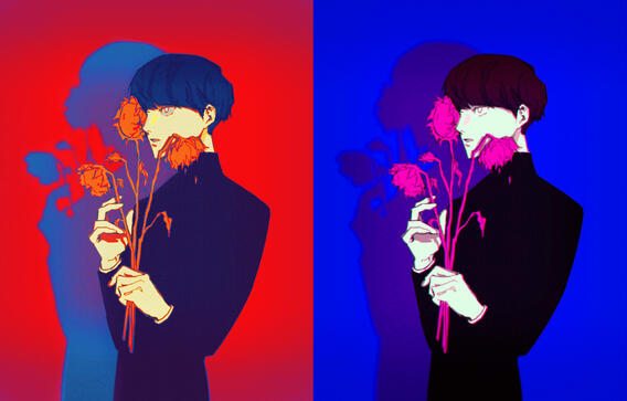 7''x10'' print || mob psycho 100