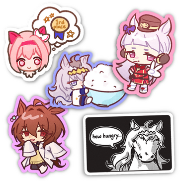 stickers || uma musume