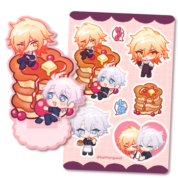acrylic standee & sticker sheet || honkai star rail