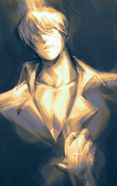 11''x17'' print || trigun