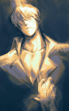 11''x17'' print || trigun