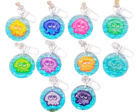 acrylic charms || splatoon